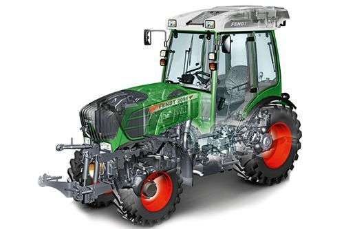 Ciągnik sadowniczy Fendt 200 Vario VFP