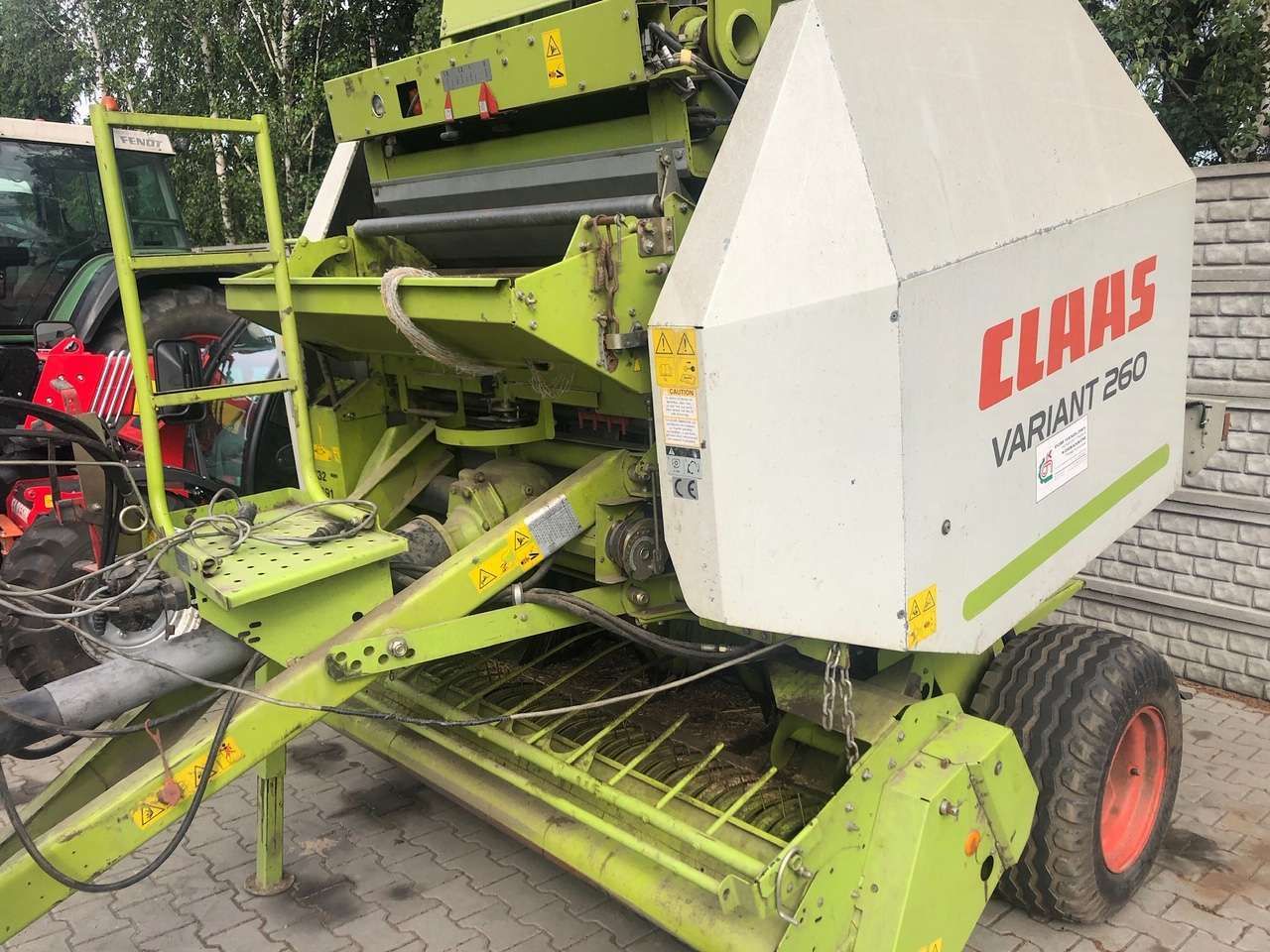 Prasa zmiennokomorowa używana Claas variant 260