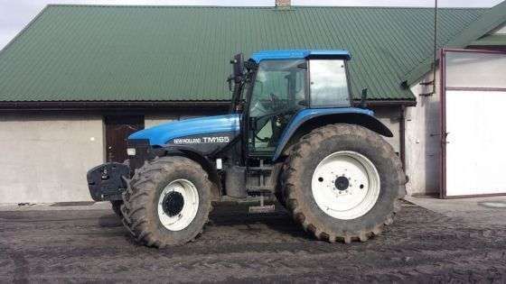 Ciągnik rolniczy New Holland TM 165  kupiony w polsce