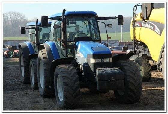 Ciągnik rolniczy New Holland TM 175 używany na korbanek.pl