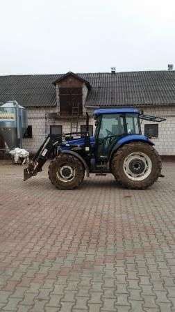 New Holland TD80D Plus 2008 rok lewy bok