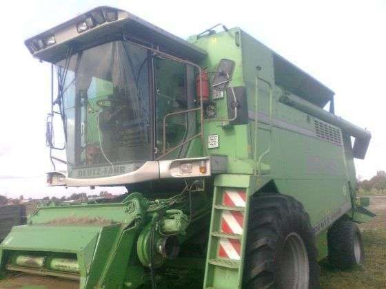 Używany kombajn zbożowy DEUTZ-FAHR TOPLINER 8XL rok produkcji 1999 wyposażony w heder 6,3m wózek do hedera klimatyzację korbanek.pl