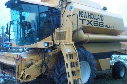 Kombajn zbożowy New Holland TX 68 PLUS używany na korbanek.pl