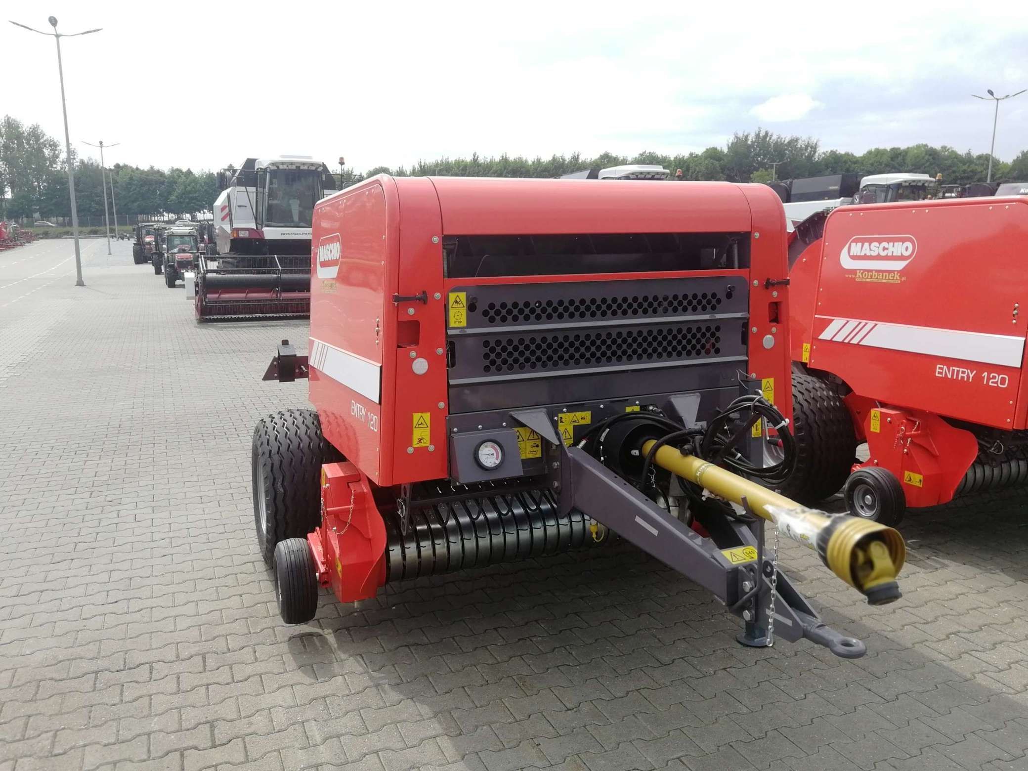 Prasa rolująca Maschio Entry 120 oferta korbanek.pl