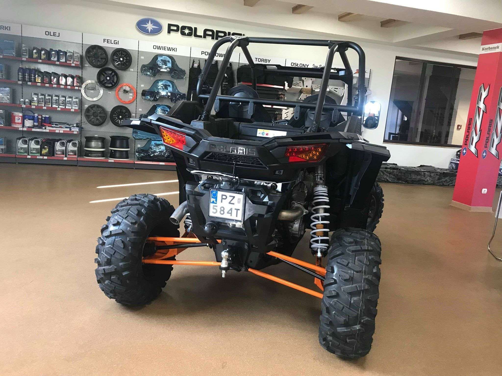 tył zarejestrowany używany ciągnik rolniczy Polaris RZR XP Turbo EPS