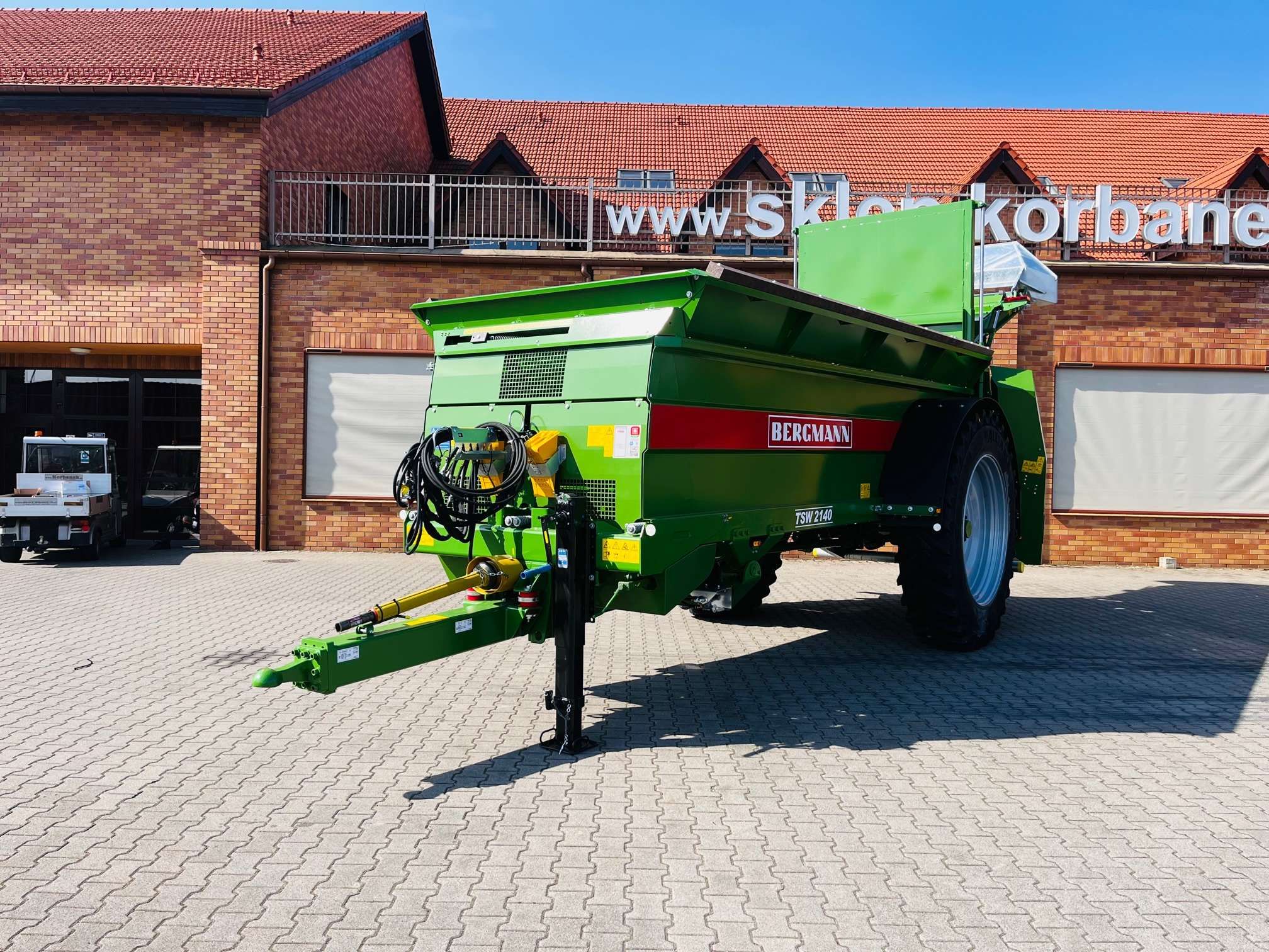 Rozrzutnik obornika Bergmann TSW 2140 E