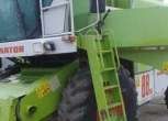 Używany Kombajn zbożowy Claas Dominator 88 widok z lewego boku