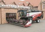 Kombajn RSM 161 z hederem 7 metrów widok pod kontem na korbanek.pl