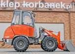 Atlas Weycor AR320 Yanmar ładowarka przegubowa z kabiną bok maszyna łyżka ładowarkowa