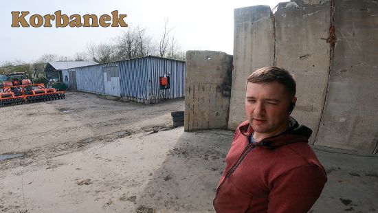 Pan Radosław prowadzi duże gospodratwo i świadczy usługi  - kupił od Korbanek duży agregat Mandam 6.0H