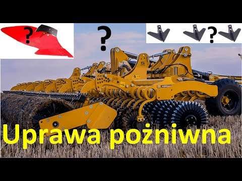 Embedded thumbnail for Czym uprawić ściernisko? kultywatorem ścierniskowym talerzówką czy pługiem podorywkowym?