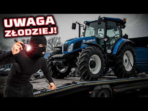 Embedded thumbnail for Złodzieje KRADNĄ drogie ciągniki METODA na KLONA