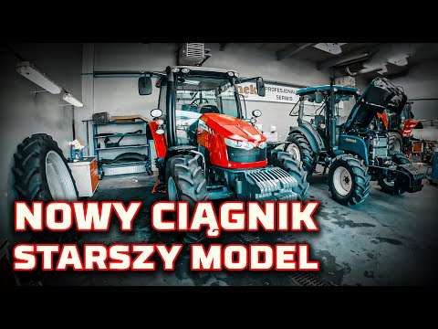 Embedded thumbnail for Mechanik by zrobił tak jak rolnik Starszy model nowego ciągnika Massey Ferguson