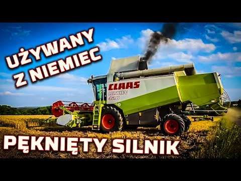 Embedded thumbnail for Pęknięty silnik CLAAS Lexion 420 Niemiec płakał jak sprzedawał Nieudane zakupy z ZAGRANICY