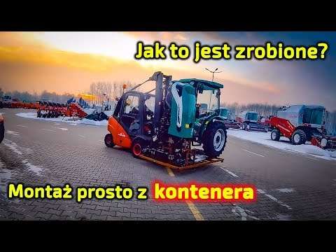 Embedded thumbnail for Jak to jest zrobione Jak składają ciągnik Arbos 2025 z kontenera