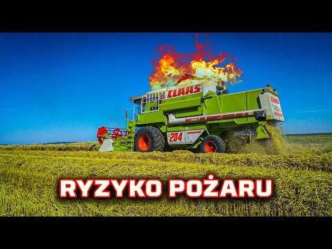 Embedded thumbnail for Uratował od POŻARU kombajn Claas Mega przewód z filtra paliwa ocierał o obudowę pompy wtryskowej