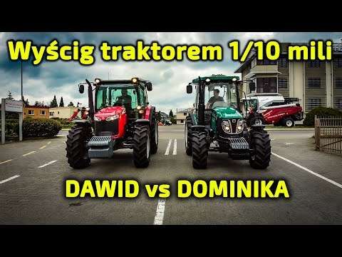 Embedded thumbnail for Wyścig 1/10 mili Arbos vs Massey Ferguson Dominika vs Dawid