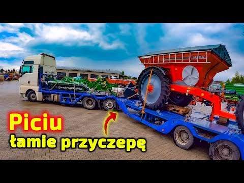 Embedded thumbnail for Piciu łamie przyczepę  Młody następca nie chce jeździć starym sprzętem Sadlenko gm. Trzebiatów