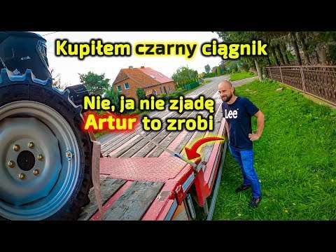 Embedded thumbnail for Artur przywiózł czarny ciągnik Black edition Ale to nie ja nim zjadę