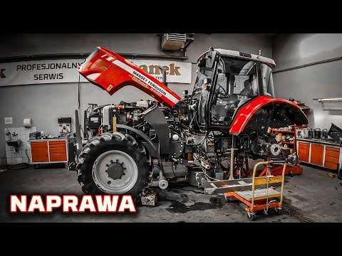 Embedded thumbnail for Rozpołowiony ciągnik Massey Ferguson Mechanik wie i powie jaki jest problem