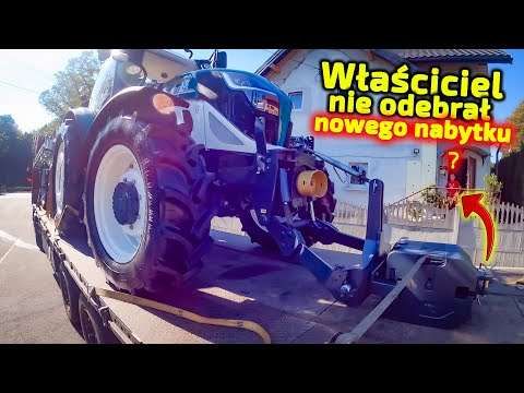 Embedded thumbnail for Właściciela nie było gdy kierowca przyjechał z nowym nabytkiem Ciągnik Arbos 5130 Global [Korbanek]