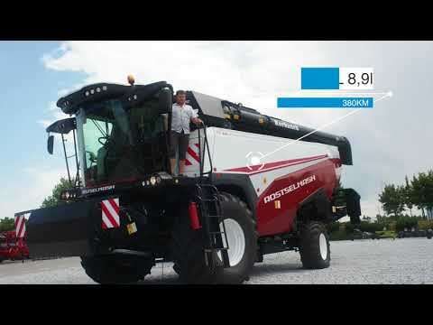 Embedded thumbnail for Kolejny klient odebrał kombajn Rostselmash - tym razem RSM 161