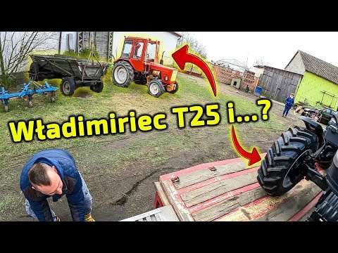 Embedded thumbnail for Ciągnik Władimiriec T25 przecież jest! Artur przywiózł nowy nabytek Zobacz co to.
