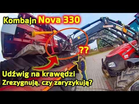 Embedded thumbnail for Dlaczego właśnie teraz kupił kombajn? Ryzykowny rozładunek Piotra na granicy możliwości ładowacza!