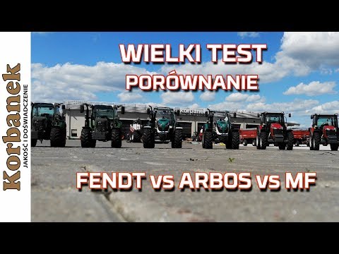Embedded thumbnail for TEST porównanie FENDT vs Massey Ferguson vs ARBOS