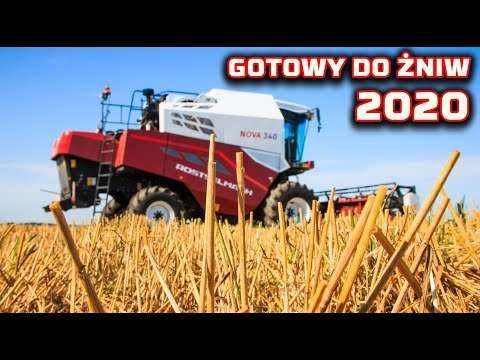 Embedded thumbnail for Żniwa 2020 już w czerwcu? Poznaj kombajn NOVA 330 50% ceny możesz odzyskać