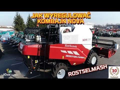 Embedded thumbnail for JAK wyregulować Rostselmash NOVA Kombajn zbożowy