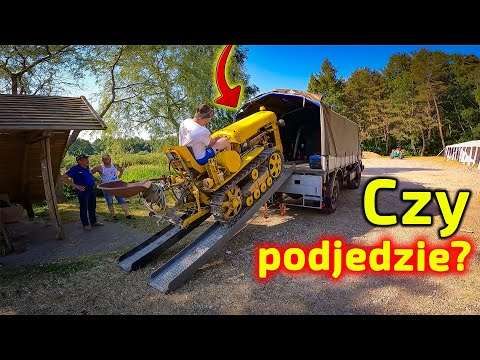 Embedded thumbnail for Niebezpieczna sytuacja Stromy podjazd i palenie na holu Bałtyk Trip Traktor (dzień #5)
