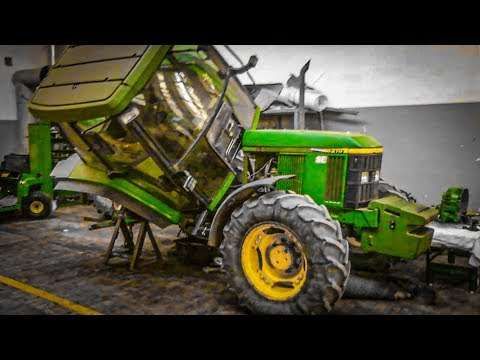 Embedded thumbnail for Tragedii nie ma? Rolnik uczestniczy w naprawie John Deere 6210 to prosty ciągnik