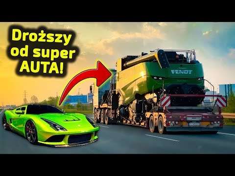 Embedded thumbnail for Ale KOLOS! Nowy kombajn FENDT 9490 X Jest już u polskiego rolnika! Droższy od super auta!