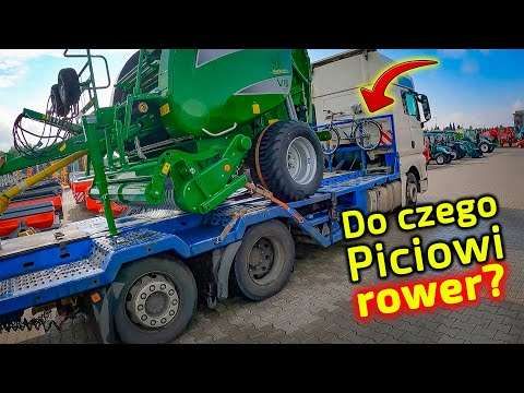 Embedded thumbnail for Kierowca Piciu dostarcza prasę McHale  Ma też ciągniki Arbos