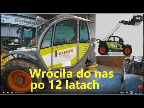 Embedded thumbnail for Wróciła do naszego serwisu po 12 latach Ładowarka Claas Scorpion przepracowała 3 915 godzin