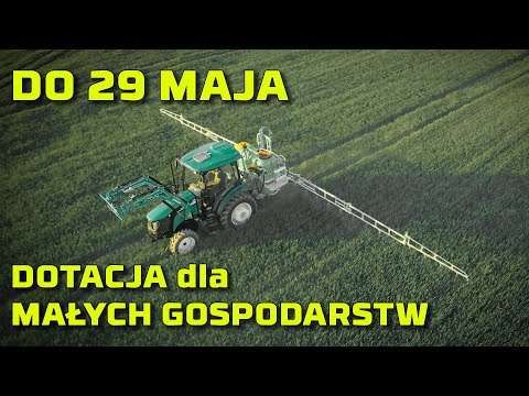 Embedded thumbnail for Wnioski do 29 maja!! Dotacja na 4 cylindrowy mały ciągnik z opryskiwaczem