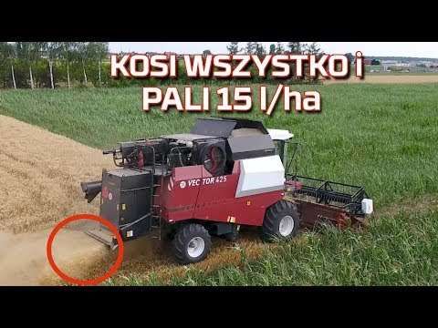Embedded thumbnail for Kombajn który pali 15 L/ha w żniwa [opinia o nowy nabytek] Rostselmash Vector