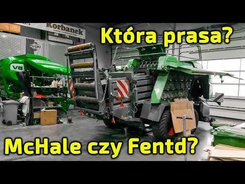 Embedded thumbnail for Technika i siła, jak Dawid i Goliat Fendt z USA wielka kostka obok irlandzkiej prasy McHale