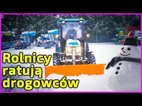 Embedded thumbnail for Zaskoczeni drogowcy ratowani przez rolników Gotowość do odśnieżania