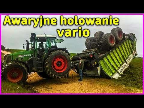 Embedded thumbnail for Awaryjne holowanie ciągnika Fendt skrzynia Vario  A co gdy siadła elektronika - zjedziesz z pola?