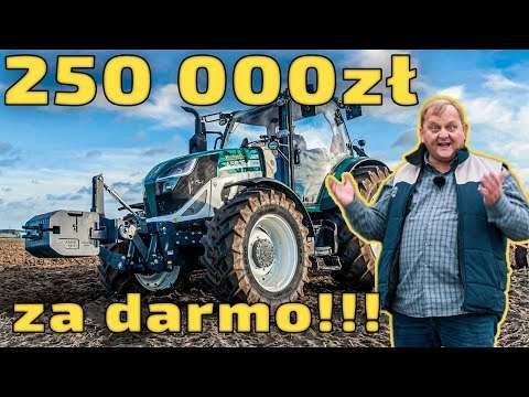 Embedded thumbnail for 250 000 zł za DARMO! DOTACJA na ciągnik Arbos 130 KM lub 50 KM 3szt. lub 1 szt. i zestaw maszyn