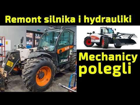 Embedded thumbnail for Mechanicy polegli przy naprawie silnika i hydrauliki tej maszyny Nasz serwis ją wyremontuje