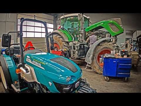 Embedded thumbnail for ZABETONOWANY ciągnik Fendt 930 vario prosto z budowy w rękach kierownika