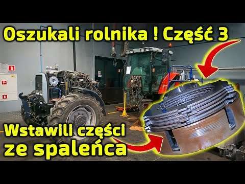 Embedded thumbnail for Uwaga na oszusta cz. 3 Wstawił części ze spaleńca 25-letni Massey Ferguson 6170 prawie naprawiony