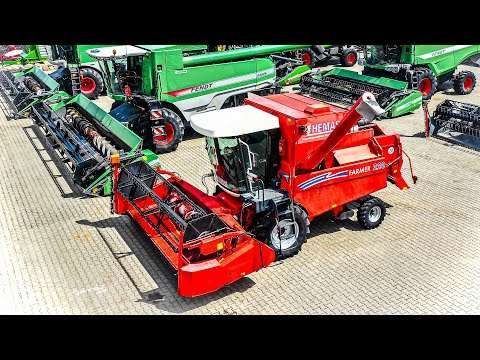 Embedded thumbnail for Kombajn Hemas Farmer 220 SPADKOBIERCA dziedzictwa Fortschritt i MDW