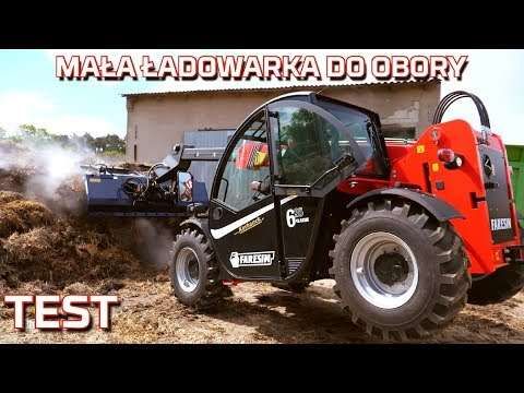 Embedded thumbnail for Faresin 6.26 MAŁA ŁADOWARKA TELESKOPOWA do obory TEST