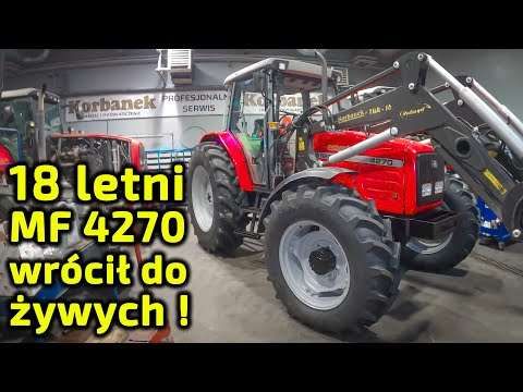 Embedded thumbnail for Wrócił w złym stanie po 18 latach Odkupiliśmy go, wymieniliśmy 200 części Massey Ferguson 4270