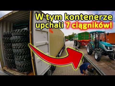 Embedded thumbnail for Jak 1 kontener zmieścił 7 ciągników Arbos!! Zwykle ładuje się po 4 sztuki