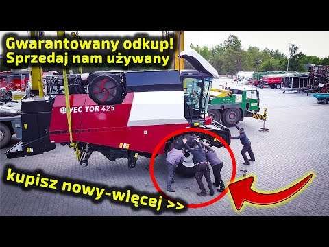 Embedded thumbnail for Zapłacimy Tobie za używany Ty zapłacisz nam za nowy Gwarancja Odkupu kombajnu